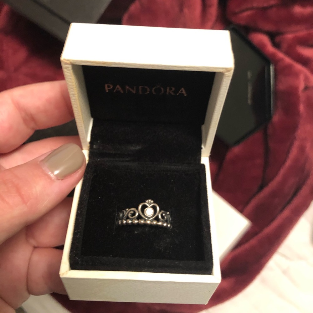 Pandora princess tiara ring